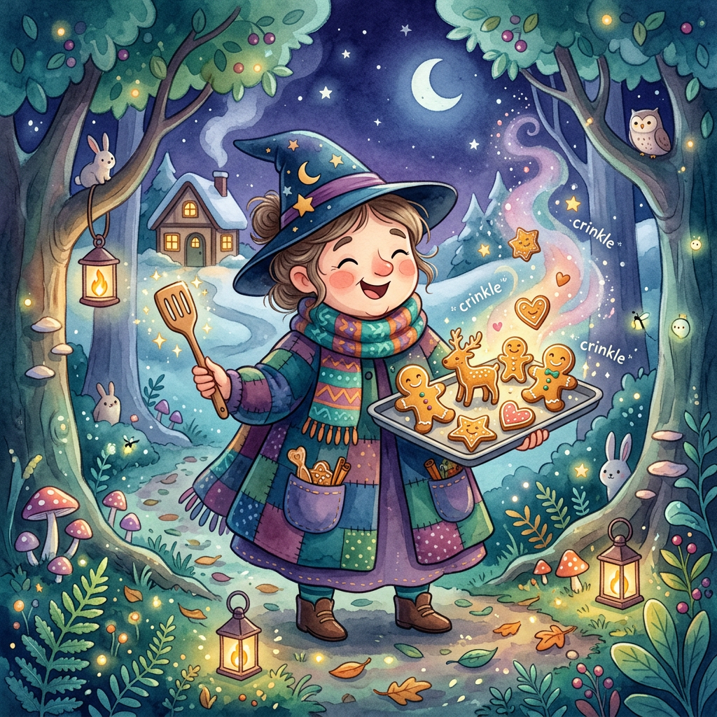 Häxan Huldas Prassliga Pepparkaksfniss