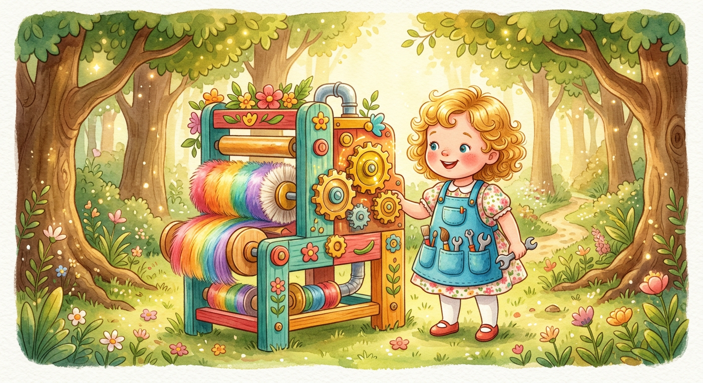 Prinsessan Pärlas Pysselmaskin för Trötta Tassar